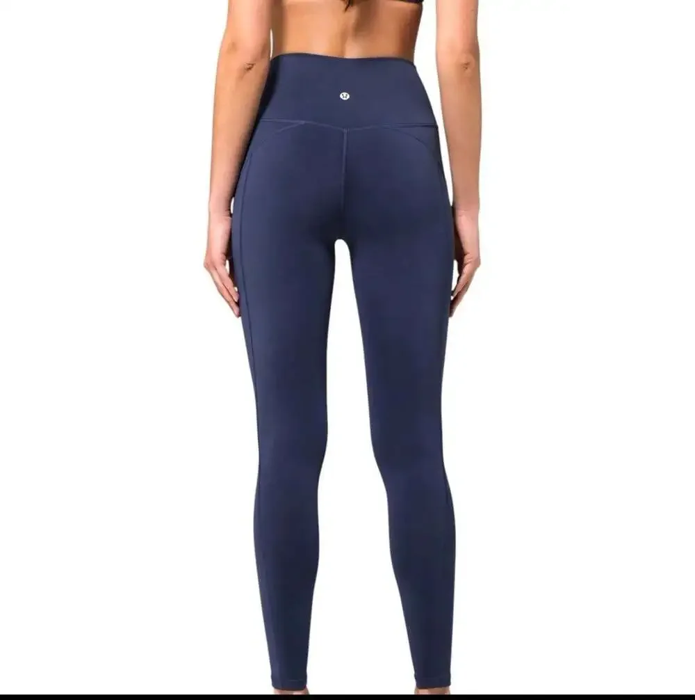 Lululemon Wunder Under High Rise Leggings 28” in Navy Size 2